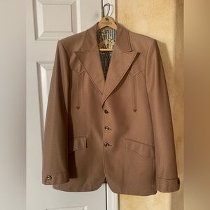Lasso Las Vegas western vintage three piece suit